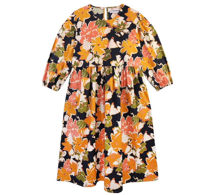 LF Markey autumn lyon floral fraser dress, lf markey uk stockist, found bath, found bath uk stockist