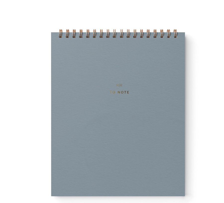 Stationery / Blue To Note Lined Notebook