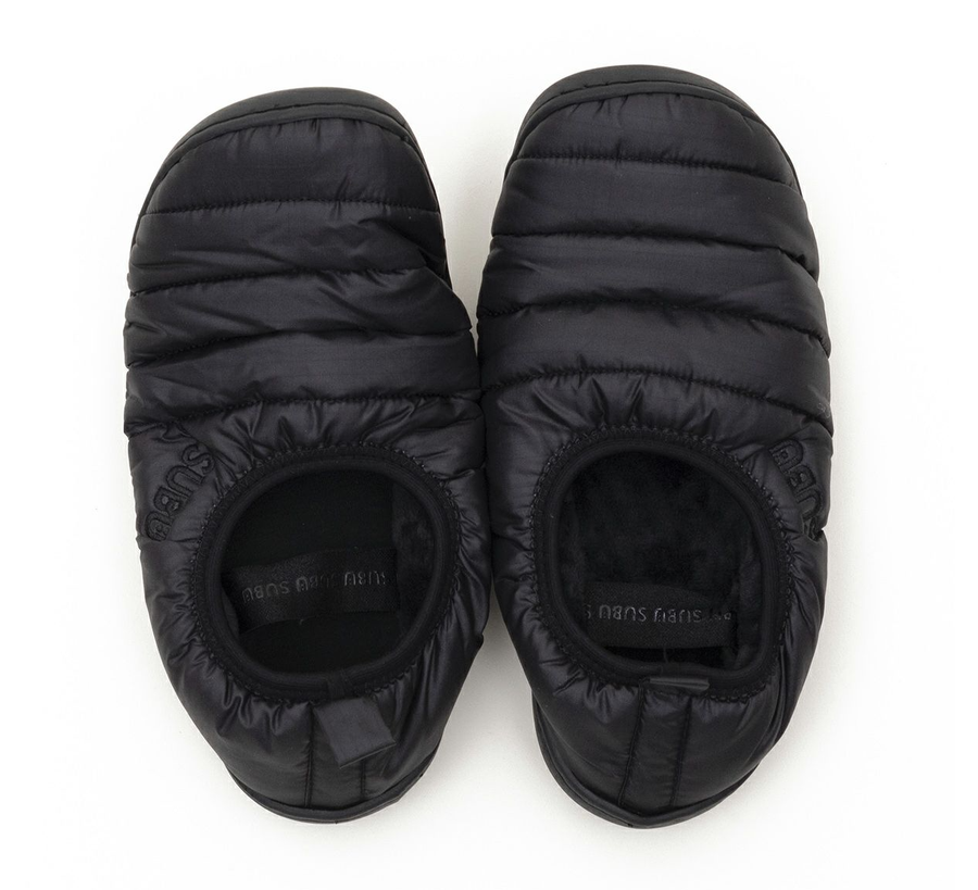 Subu Dots Slipper, black and white polka dot, slippers outdoor shoes slippers, subu japan, packable black slipper