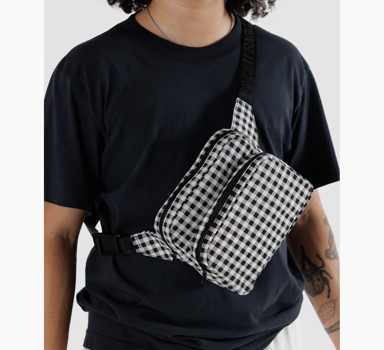 Baggu black fanny pack sale