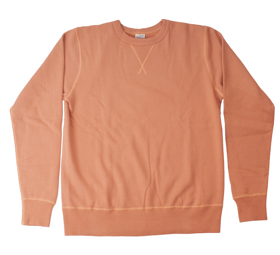 Buzz Rickson / Orange 4 Needle Plain Sweatshirt