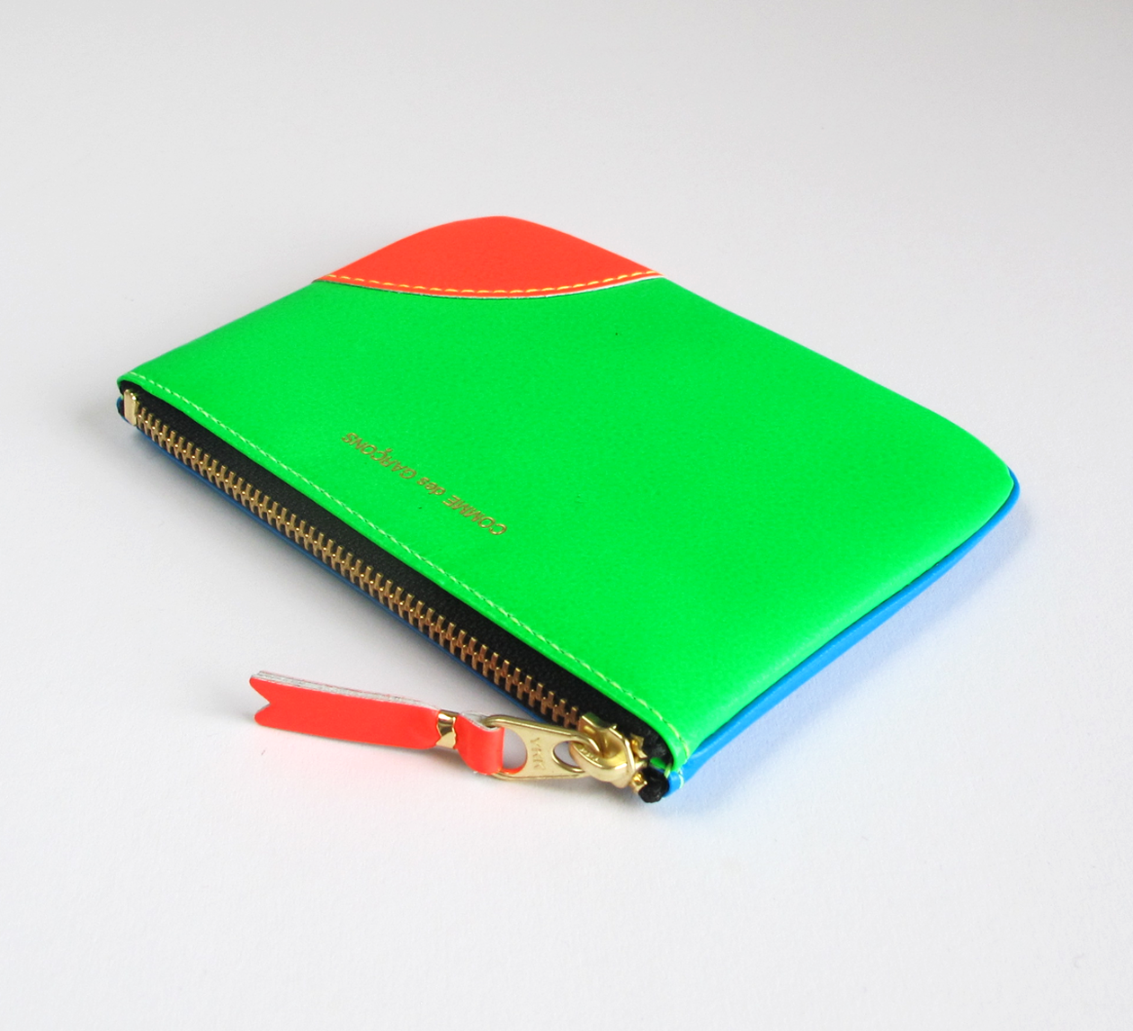 Comme des Garcons / Wallet Fluo Blue & Green SA8100 – Found Store