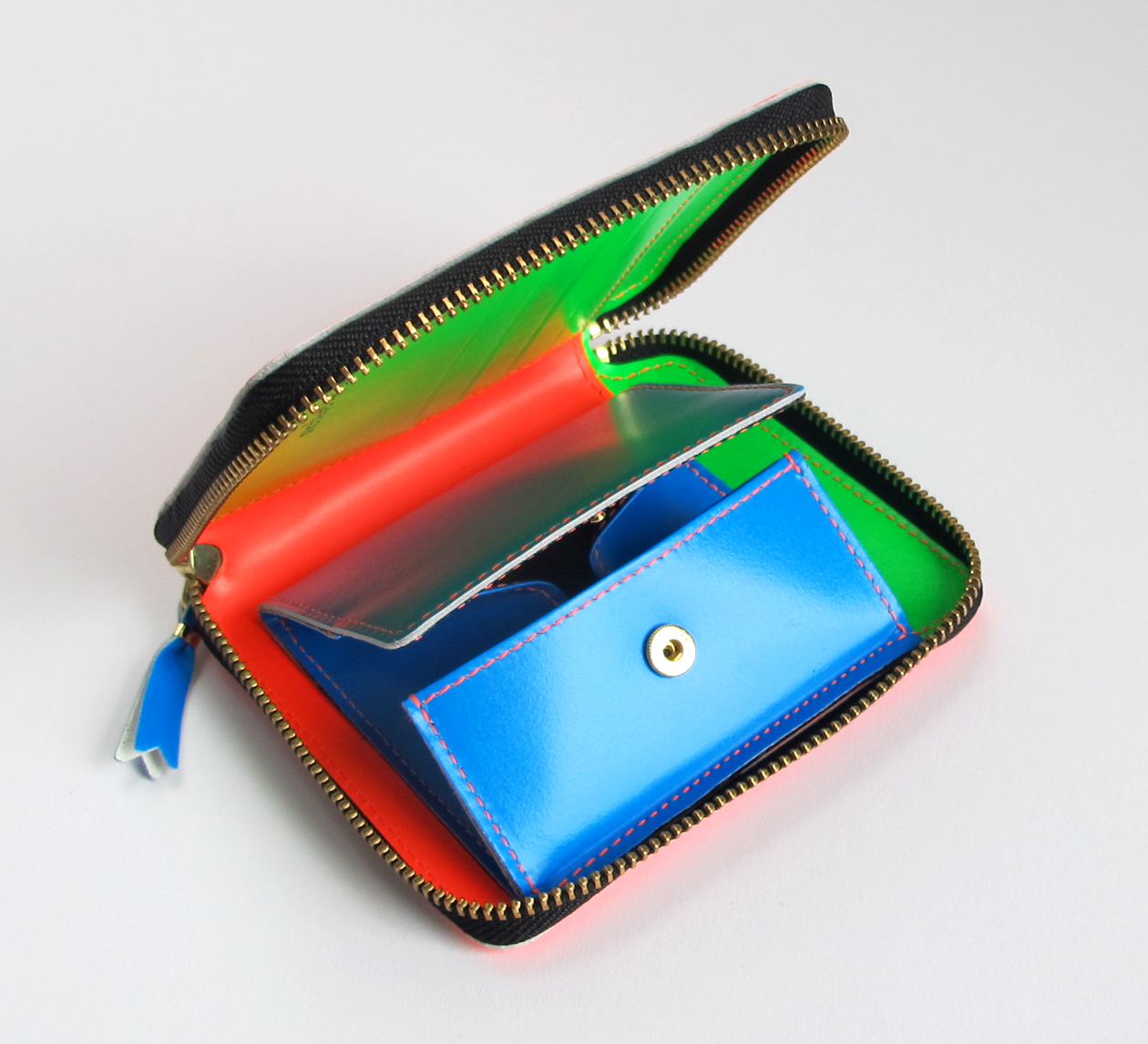 Comme des Garcons Wallet Fluro Orange SA2100