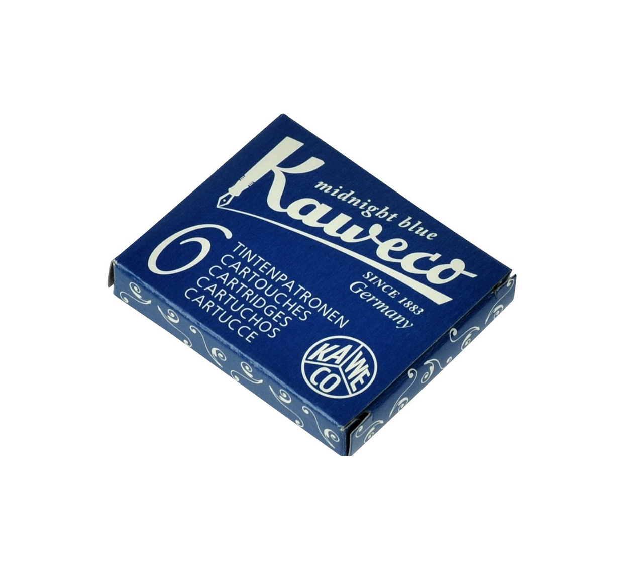 Kaweco cartucce inchiostro grigio per stilografica, smoky grey 10000997