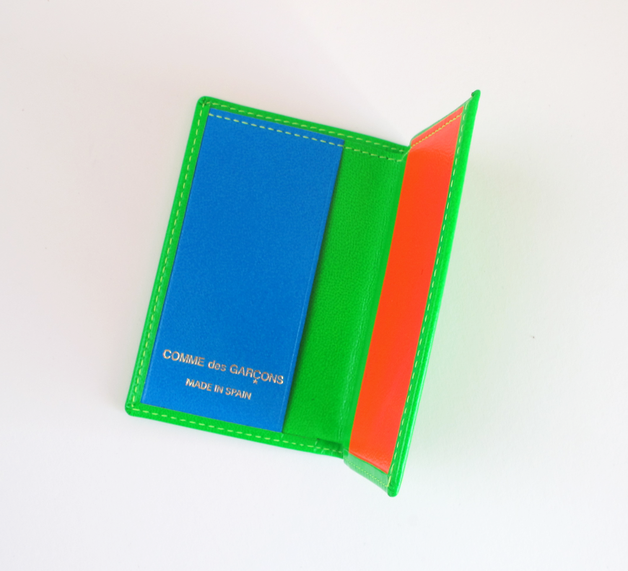 Comme des Garcons / Card Holder Fluro Green SA6400 – Found Store