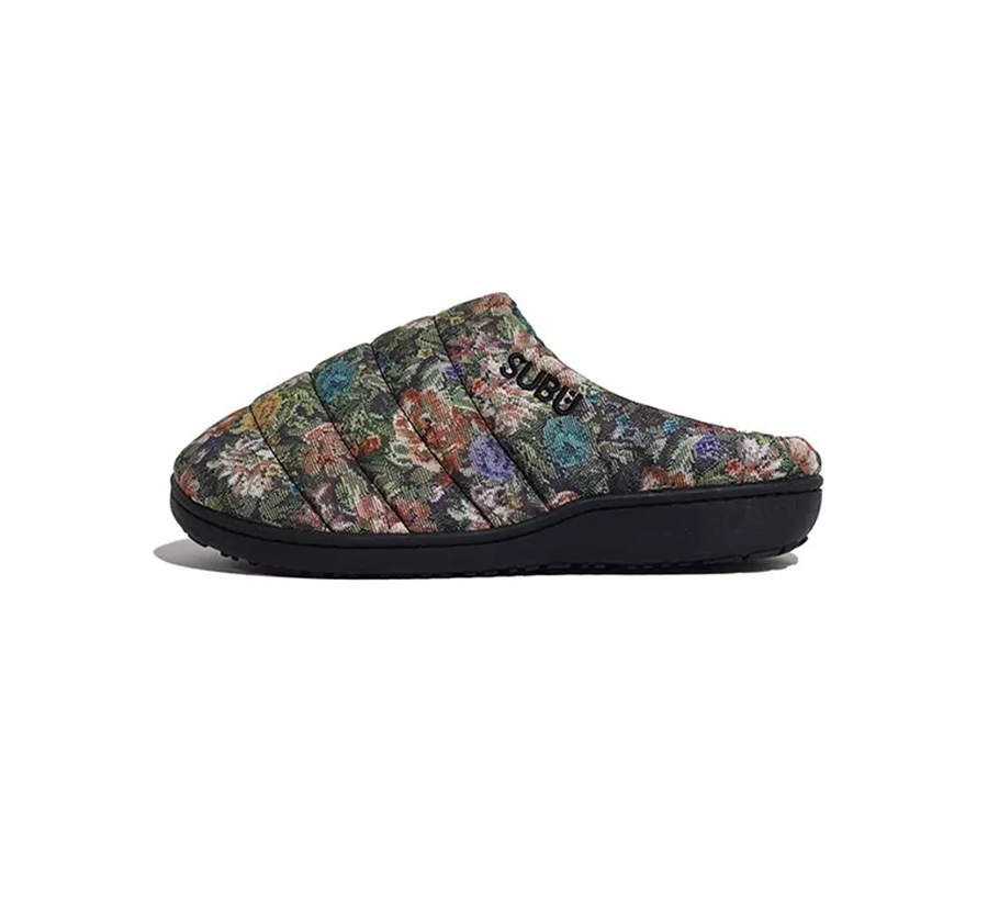 Subu Dots Slipper, black and white polka dot, slippers outdoor shoes slippers, subu japan, nannen day botanical 
