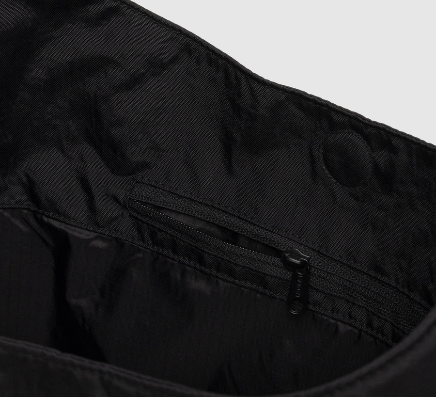 baggu, baggu uk stockist, baggu uk, big baggu, nylon, reusable bag, found bath, found bath uk stockist, baby baggu, happy metallic baggu baby, Peanuts Fanny Pack peanuts snoopy,  Black Large Nylon Sling Bag
