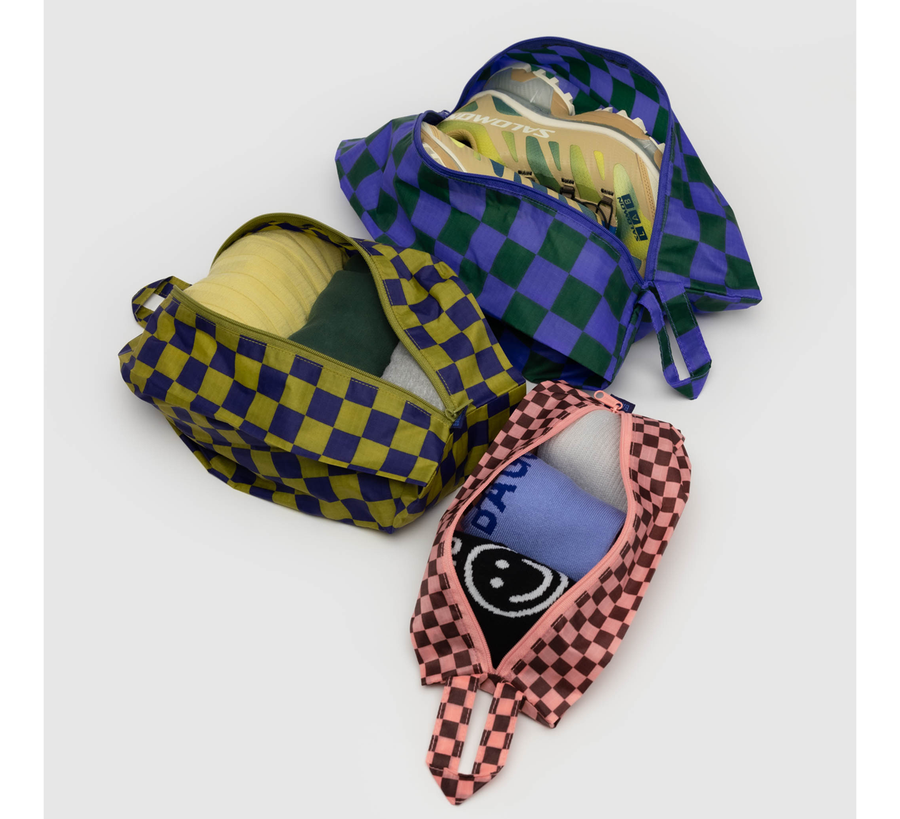 baggu, baggu uk stockist, baggu uk, big baggu, nylon, reusable bag, found bath, found bath uk stockist, baby baggu, happy metallic baggu baby, 3D Zip Set jewel checks