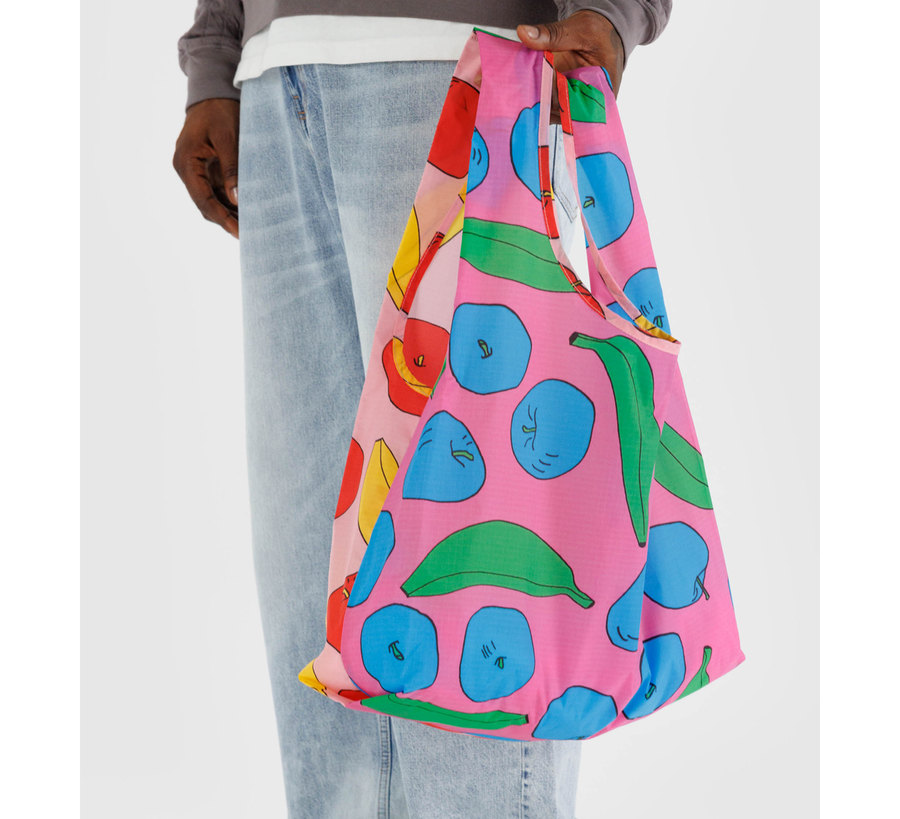 baggu, baggu uk stockist, baggu uk, big baggu, nylon, reusable bag, found bath, found bath uk stockist, baby baggu, happy metallic baggu baby, Apples & Bananas Mix