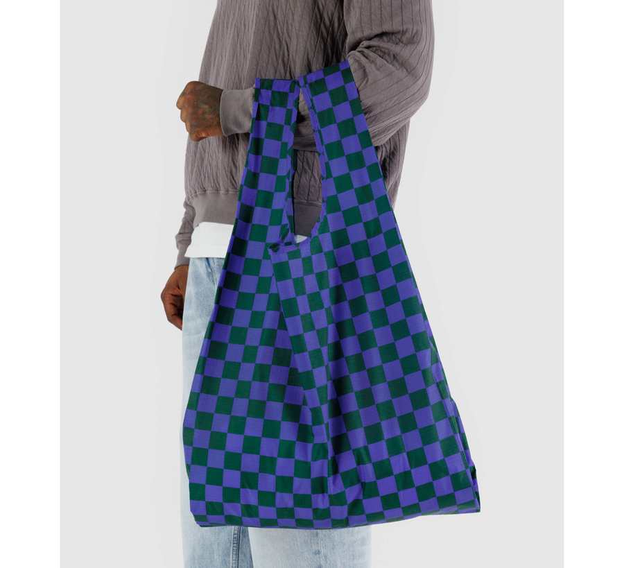 baggu, baggu uk stockist, baggu uk, big baggu, nylon, reusable bag, found bath, found bath uk stockist, baby baggu, happy metallic baggu baby, big baggu iris green check