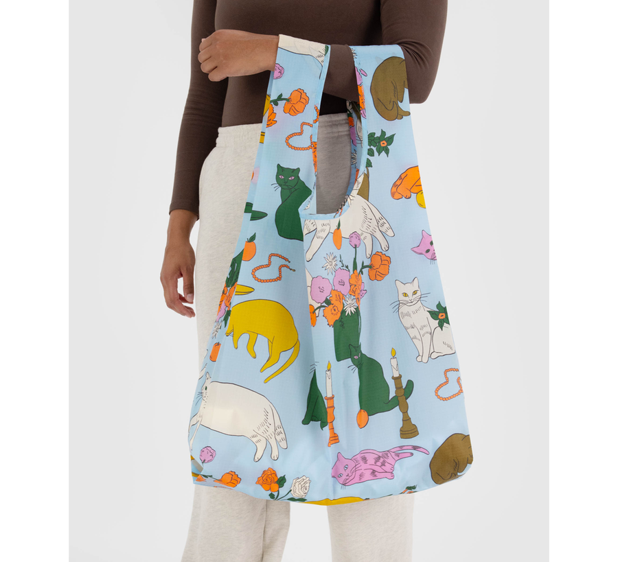 baggu, baggu uk stockist, baggu uk, big baggu, nylon, reusable bag, found bath, found bath uk stockist, baby baggu, happy metallic baggu baby, big baggu table cats