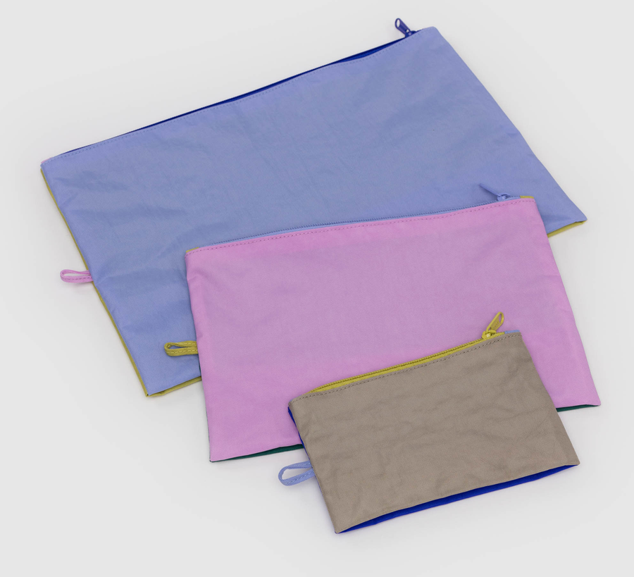 baggu, baggu uk stockist, baggu uk, big baggu, nylon, reusable bag, found bath, found bath uk stockist, baby baggu, happy metallic baggu baby, plein air Go Pouch Set