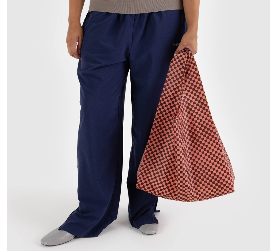 baggu, baggu uk stockist, baggu uk, big baggu, nylon, reusable bag, found bath, found bath uk stockist, baby baggu, happy metallic baggu baby, pink brown check