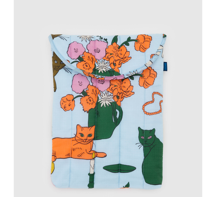 baggu, baggu uk stockist, baggu uk, big baggu, nylon, reusable bag, found bath, found bath uk stockist, baby baggu, happy metallic baggu baby, 13"/14" Table Cats Laptop Sleeve