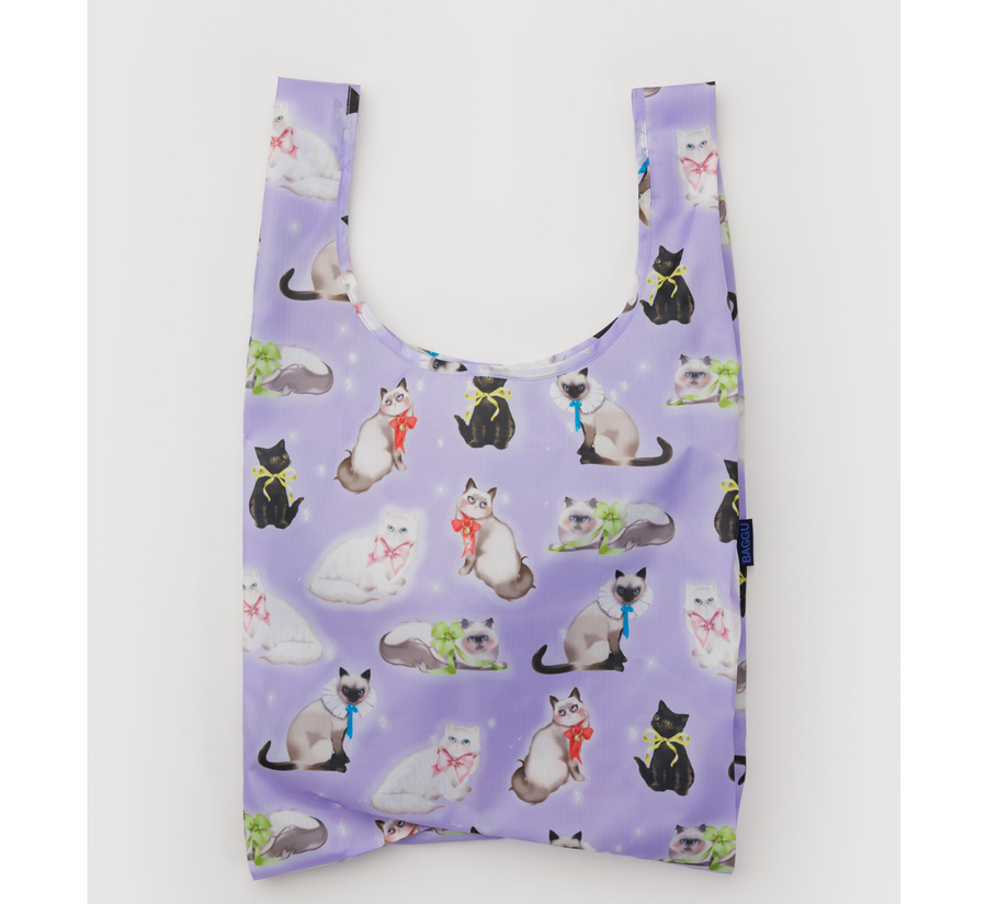 baggu, baggu uk stockist, baggu uk, big baggu, nylon, reusable bag, found bath, found bath uk stockist, baby baggu, happy metallic baggu baby, fancy cats