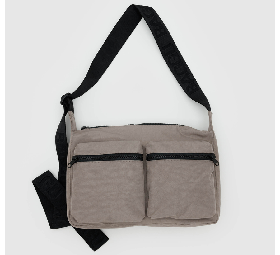 baggu, baggu uk stockist, baggu uk, big baggu, nylon, reusable bag, found bath, found bath uk stockist, baby baggu, happy metallic baggu baby, Dove Medium Cargo Crossbody Bag