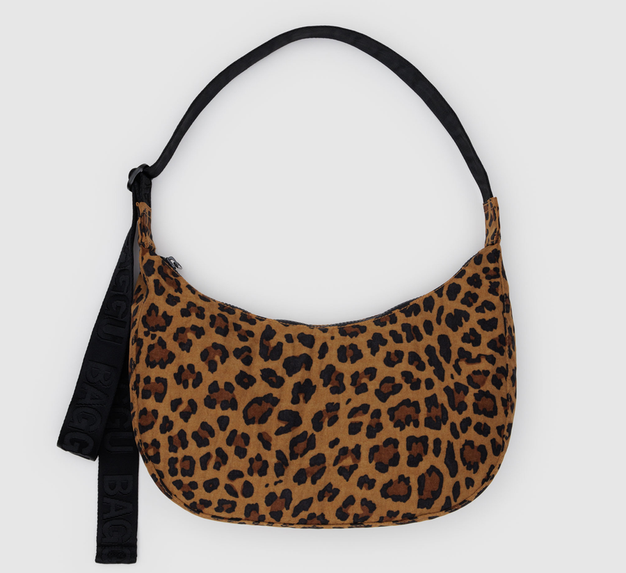 baggu, baggu uk stockist, baggu uk, big baggu, nylon, reusable bag, found bath, found bath uk stockist, baby baggu, happy metallic baggu baby, Peanuts Fanny Pack peanuts snoopy, Medium Crescent Bag leopard
