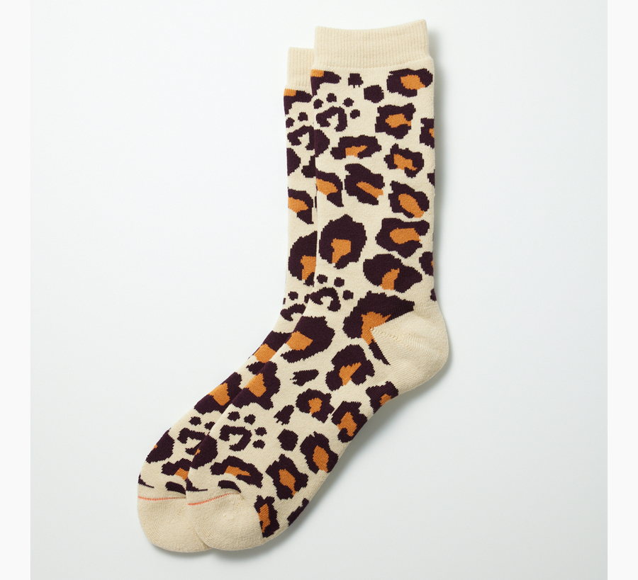 rototo, double face socks, found bath, found bath uk stockist, yellow, marl, cotton, wool, ro to to, Japanese socks, made in japan, towelling, rototo uk stockist, charcoal grey black leopard grey marl leopard orange and bordeaux