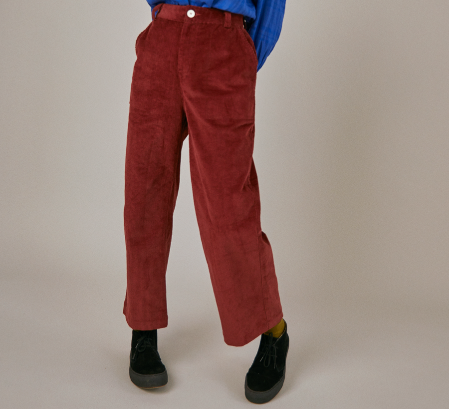 Sideline / Rust Band Cord Trousers