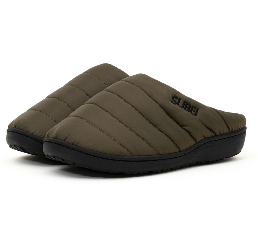 Subu Dots Slipper, black and white polka dot, slippers outdoor shoes slippers, subu japan, mountain khaki