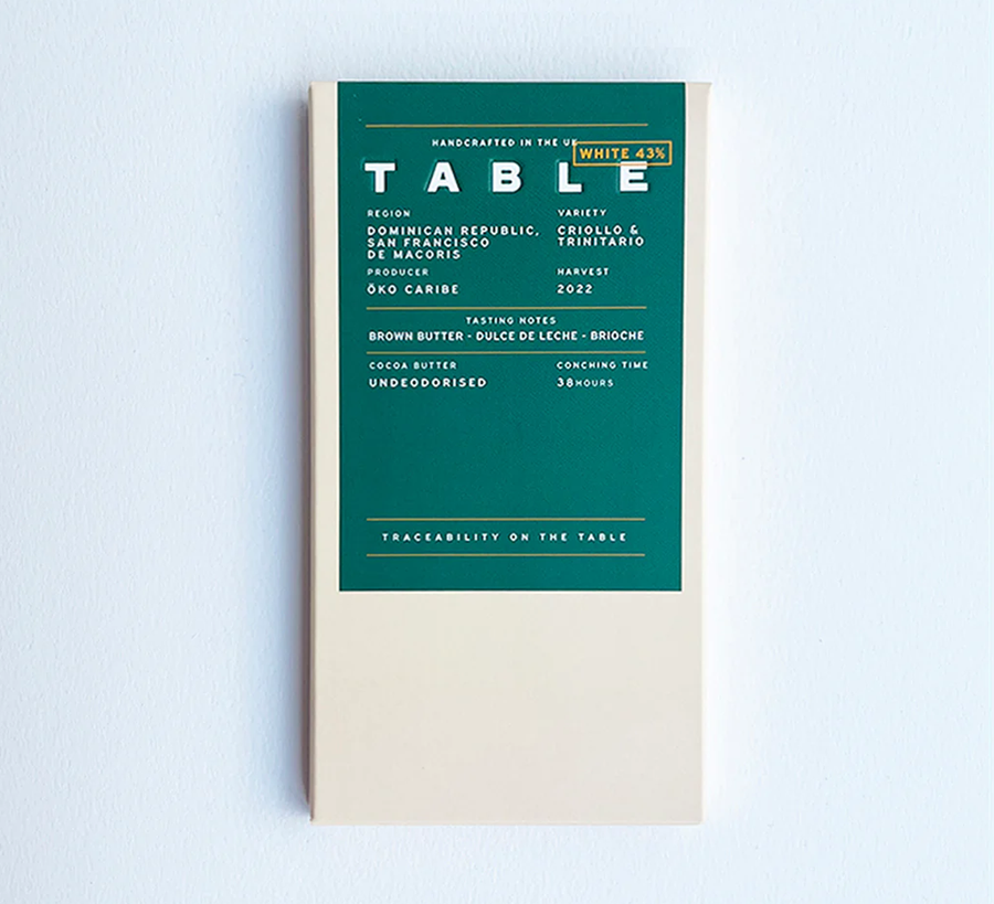 Table / 43% White Chocolate