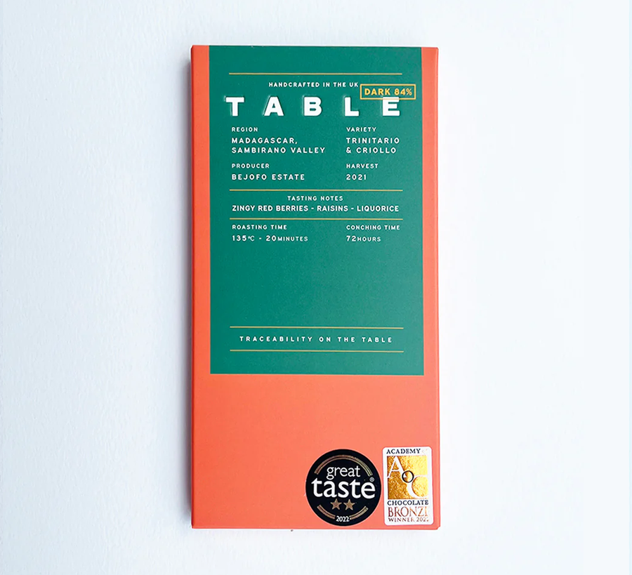 Table / 84% Dark Chocolate