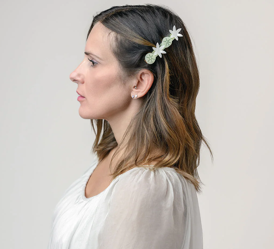 winona irene uk stockist found bath, nymphea Hair Clip Hair Claw, winona irene hair accessories