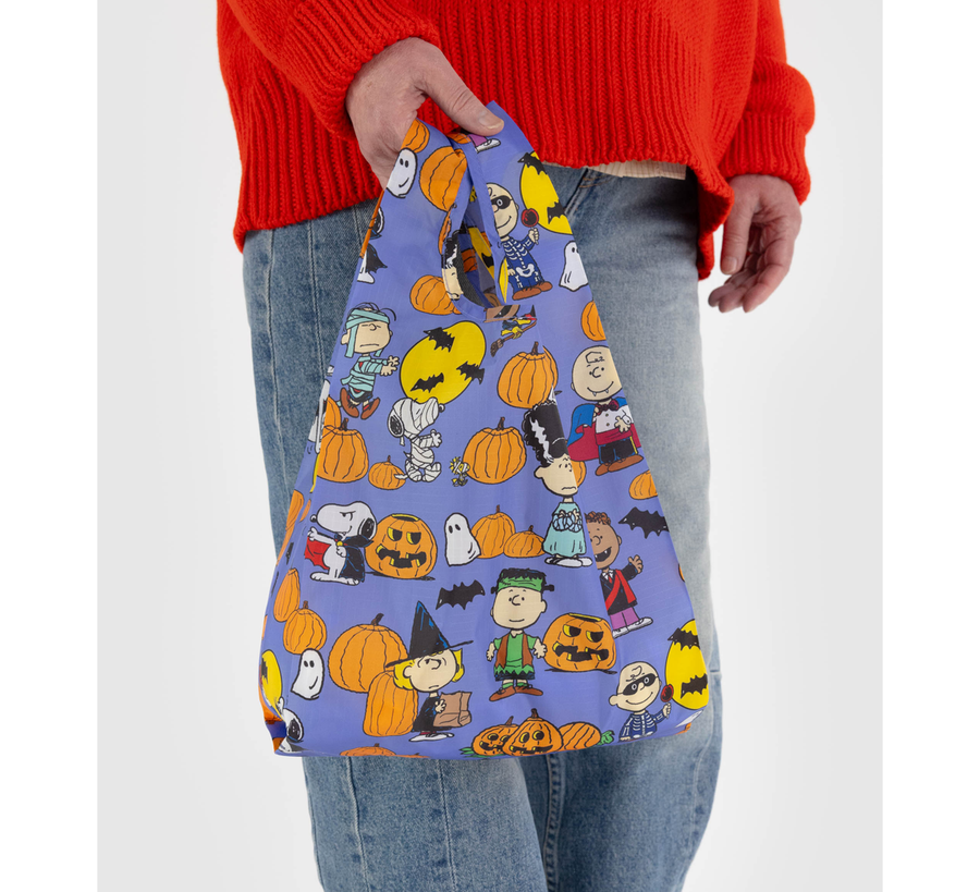 baggu, baggu uk stockist, baggu uk, big baggu, nylon, reusable bag, found bath, found bath uk stockist, baby baggu, happy metallic baggu baby, baby baggu pumpkin patch peanuts snoopy