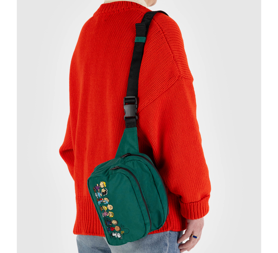 baggu, baggu uk stockist, baggu uk, big baggu, nylon, reusable bag, found bath, found bath uk stockist, baby baggu, happy metallic baggu baby, Peanuts Fanny Pack peanuts snoopy