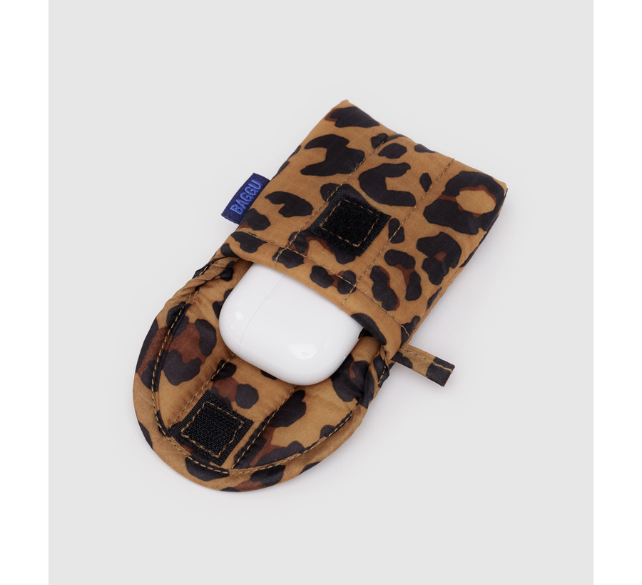 Baggu / Puffy Earbuds Case Leopard