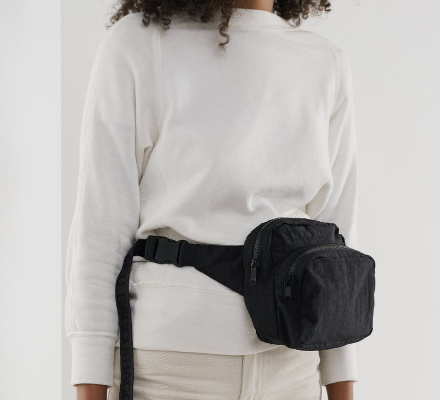 Fanny pack all black hot sale