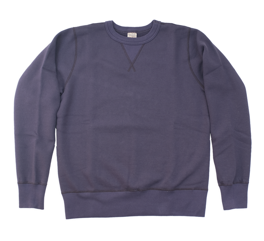 Buzz Rickson Navy 4 Needle Plain Sweatshirt Found Store Limited
