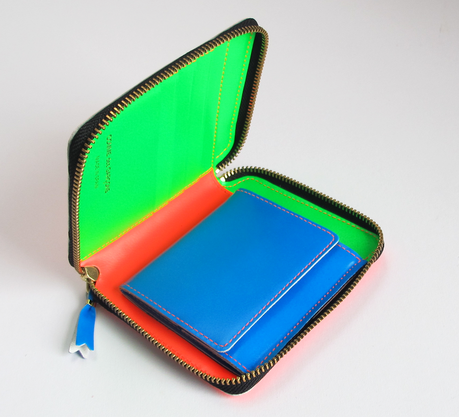 Comme des Garcons Wallet Fluro Orange SA2100