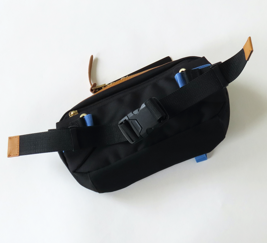 Master-piece / Black Link Waist Bag