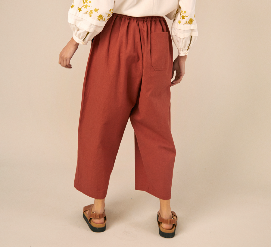 Side Stripe Wide Leg Trousers