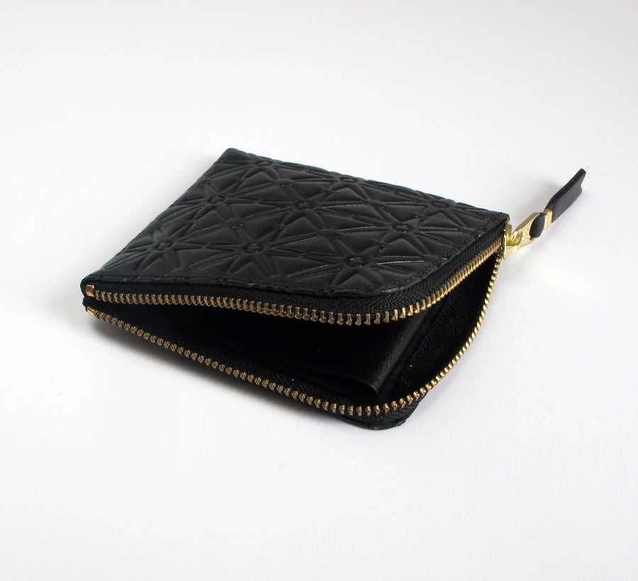 Comme des garcons 2024 very black wallet