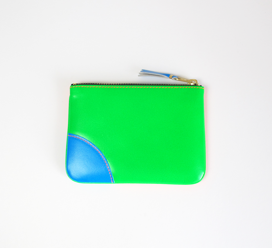 Comme des Garcons Wallet Fluo Green Orange SA8100 – Found