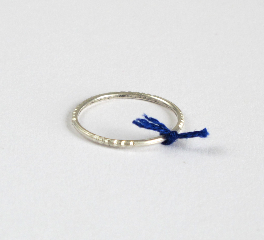 Ombre Claire / Silver Day Ring Cobalt
